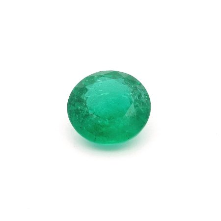 2.83 ct Round Green Natural Emerald