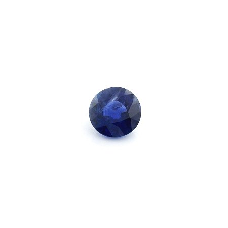0.90 ct Round Blue Natural Sapphire
