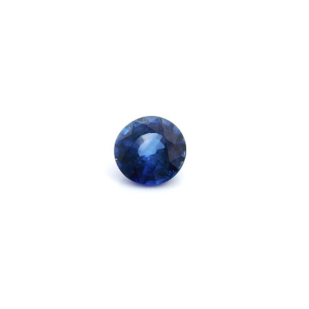0.87 ct Round Blue Natural Sapphire
