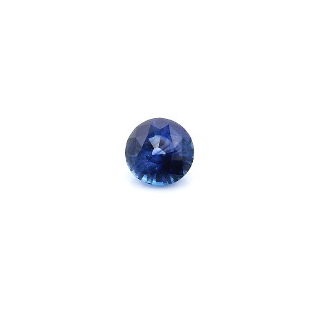 0.86 ct Round Blue Natural Sapphire