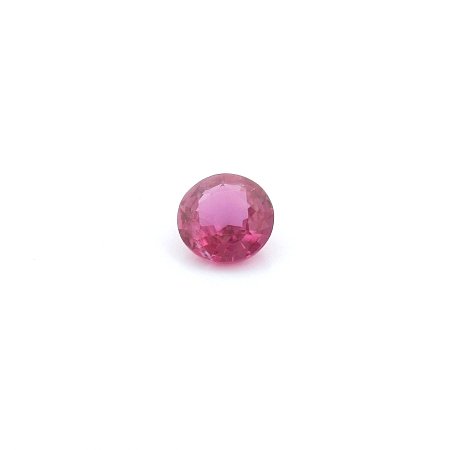 0.66 ct Round Red Natural Ruby