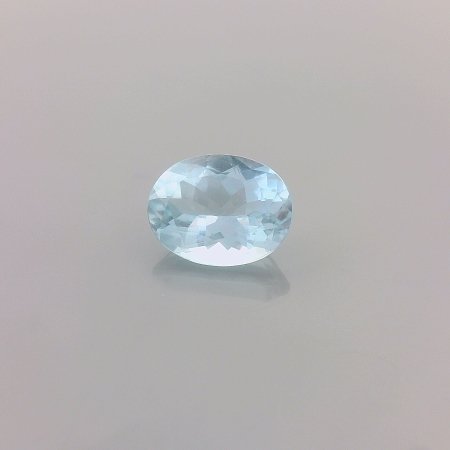 1.21 ct Oval Blue Natural Aquamarine