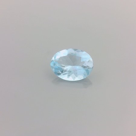 0.96 ct Oval Blue Natural Aquamarine