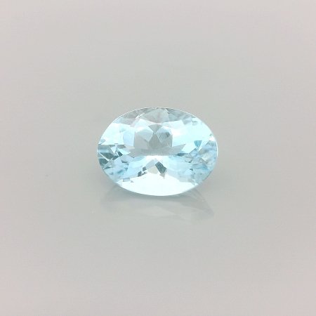 1.14 ct Oval Blue Natural Aquamarine