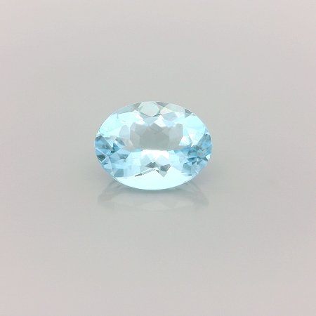 1.15 ct Oval Blue Natural Aquamarine