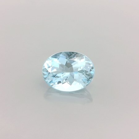 1.34 ct Oval Blue Natural Aquamarine