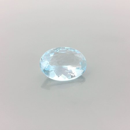 0.97 ct Oval Blue Natural Aquamarine