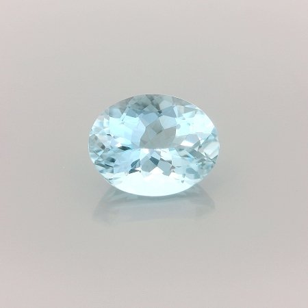 1.70 ct Oval Blue Natural Aquamarine