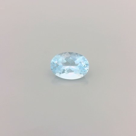 0.72 ct Oval Blue Natural Aquamarine