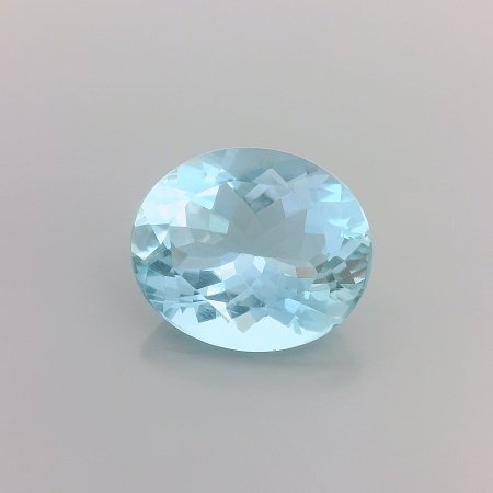 4.32 ct Oval Blue Natural Aquamarine