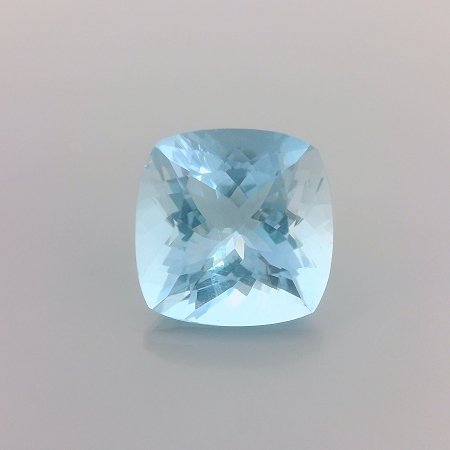 4.63 ct Cushion Blue Natural Aquamarine