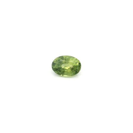 0.60 ct Oval Green Natural Sapphire