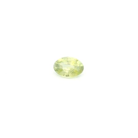 0.46 ct Oval Yellow Natural Sapphire