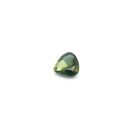0.60 ct Pear Green Natural Sapphire