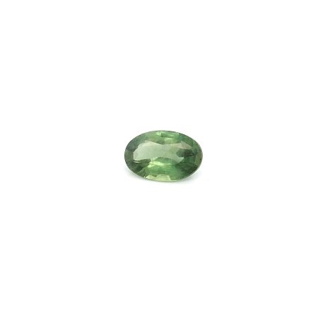 0.56 ct Oval Green Natural Sapphire