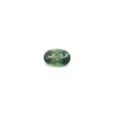 0.58 ct Oval Green Natural Sapphire