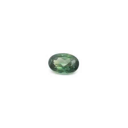 0.66 ct Oval Green Natural Sapphire