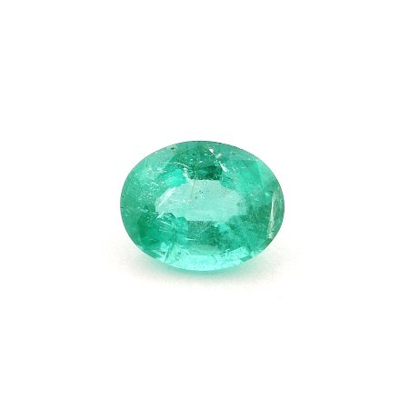 2.45 ct Oval Green Natural Emerald