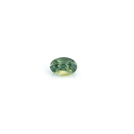 0.52 ct Oval Green Natural Sapphire
