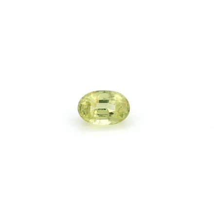 0.79 ct Oval Yellow Natural Sapphire