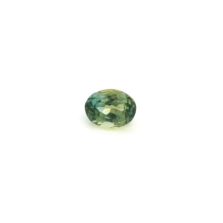 0.77 ct Oval Green Natural Sapphire