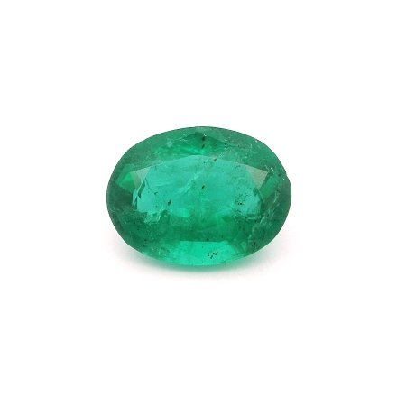 2.82 ct Oval Green Natural Emerald