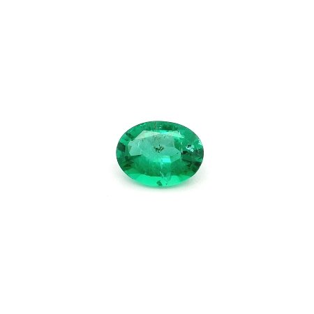 0.93 ct Oval Green Natural Emerald