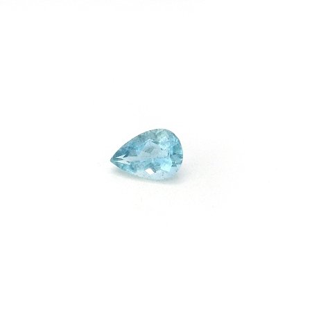 0.40 ct Pear Blue Natural Aquamarine