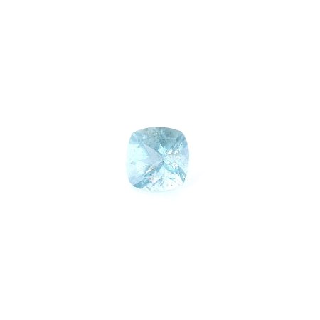 0.51 ct Cushion Blue Natural Aquamarine