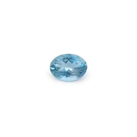 0.67 ct Oval Blue Natural Aquamarine