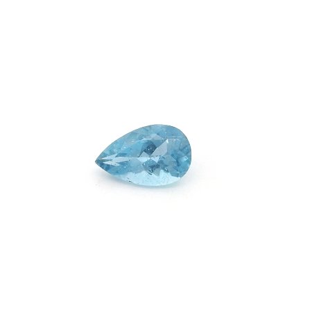 0.69 ct Pear Blue Natural Aquamarine