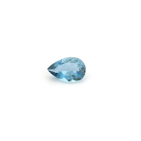 0.43 ct Pear Blue Natural Aquamarine