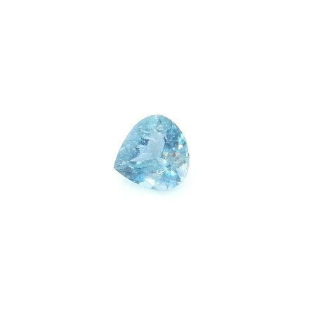 0.71 ct Pear Blue Natural Aquamarine
