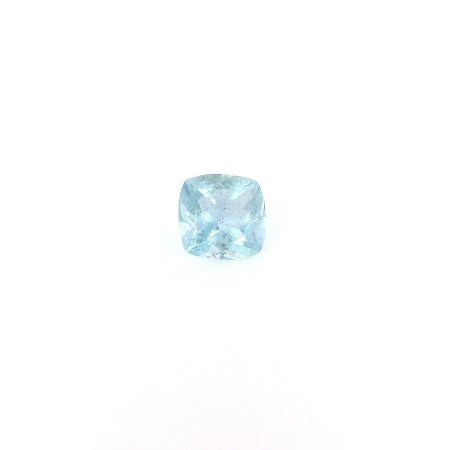 0.42 ct Cushion Blue Natural Aquamarine