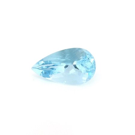 2.28 ct Pear Blue Natural Aquamarine