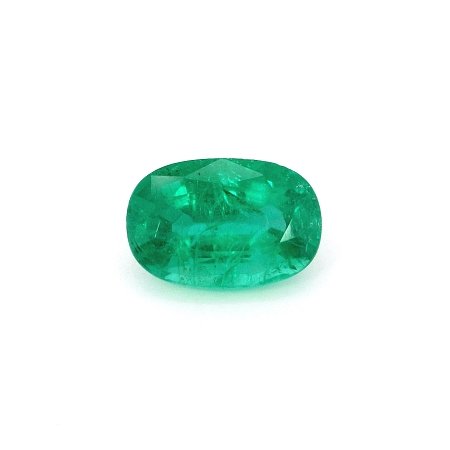 2.88 ct Cushion Green Natural Emerald