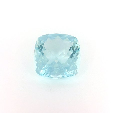 4.12 ct Cushion Blue Natural Aquamarine