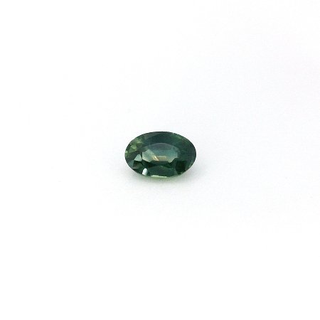 0.56 ct Oval Green Natural Sapphire