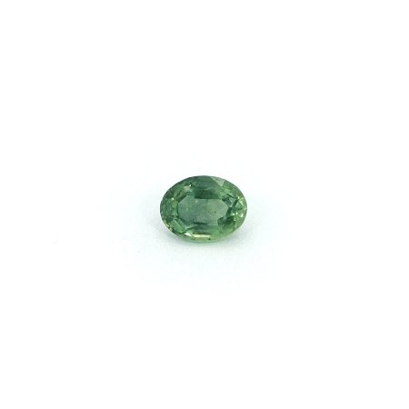 0.60 ct Oval Green Natural Sapphire