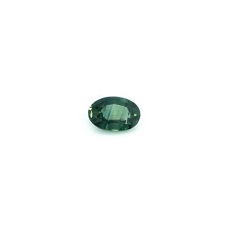 0.46 ct Oval Green Natural Sapphire