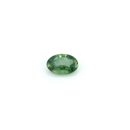 0.63 ct Oval Green Natural Sapphire