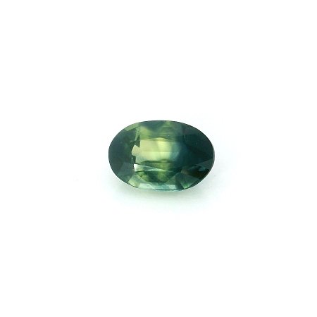 1.56 ct Oval Green Natural Sapphire