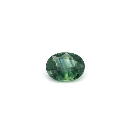 1.13 ct Oval Green Natural Sapphire