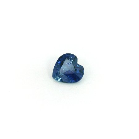 0.81 ct Heart Blue Natural Sapphire