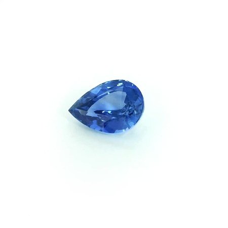 1.92 ct Pear Blue Natural Sapphire