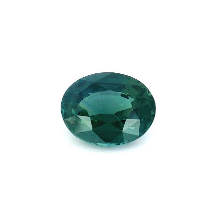 4.32 ct Oval Green Natural Sapphire