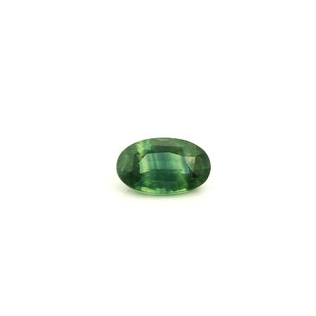 0.83 ct Oval Green Natural Sapphire