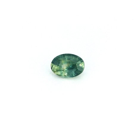 0.93 ct Oval Green Natural Sapphire