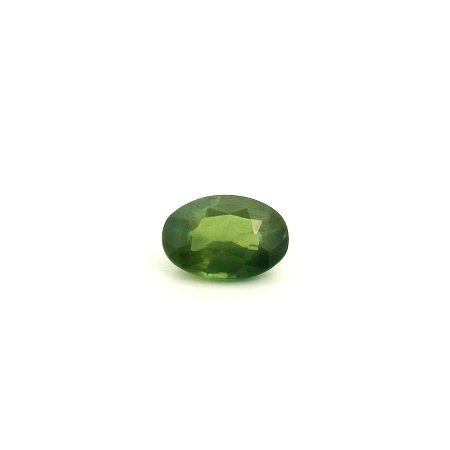 0.85 ct Oval Green Natural Sapphire