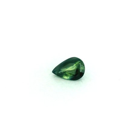 0.75 ct Pear Green Natural Sapphire
